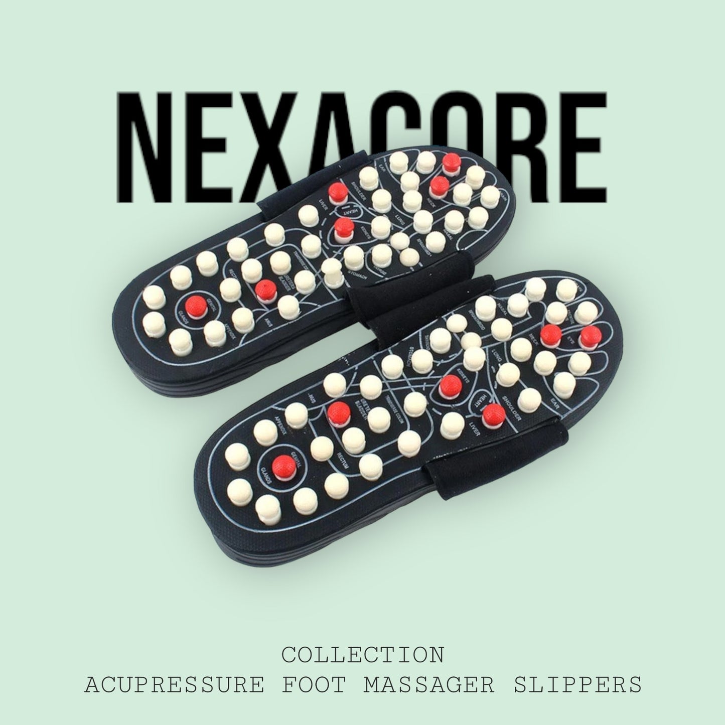 Acupressure Foot Massager Slippers